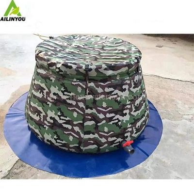 Light Weight Customized Pvc Coated Tarpaulin Fabric Soft Pvc Onion Water Tank 2000Liters