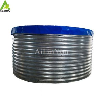 Hot Sale Aquarium Fish Tank Tarpaulin Water Farming Pond By Galvanized Steel Coaming Protecting
