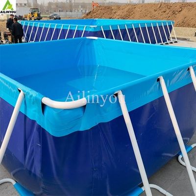 High Quality Mobile Swimming Pool Prefabricated Metal Frame Swimming pool