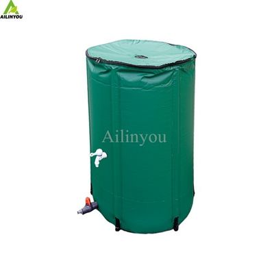 1000l foldable 500D PVC material garden rainwater collector rainwater retention tanks collapsible folding water tank
