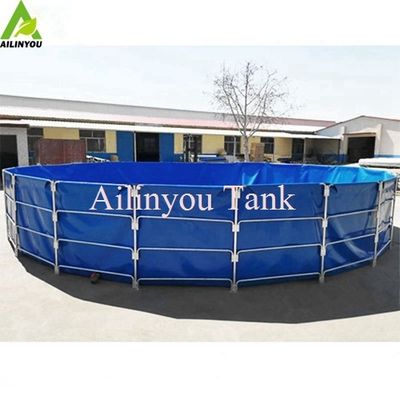 collapsible  indoor and outdoor RAS fish tank