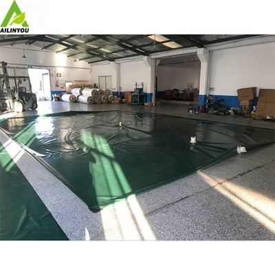 Flexible 500,000liter Pvc Tarpaulin Fabric Water Storage Bladders Tank for Agricultural irrigation
