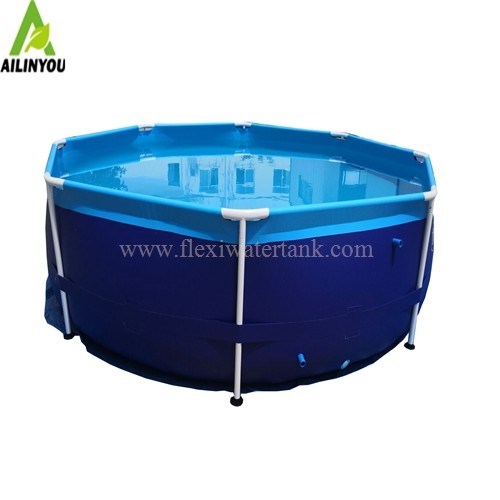 Hot Sale Tilapia Tarpaulin  Above Ground Swimming Pool Big Size Swimming Pool