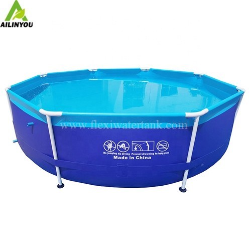 Ailinyou Manufacturer Collapsable Above Ground Swimming Pool and  Portable Swimming pool
