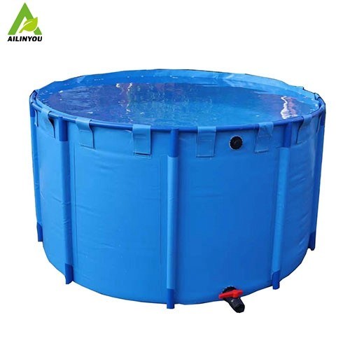 Easy-Assembly Collapsible Stand Fish Pond Foldable Support Fish Pond for Aquaculture