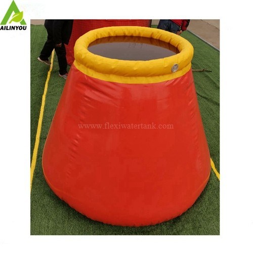 Ailinyou Hot Sale Self- Supporting Onion Water Storage Bladder Tank 2500L for national fire
