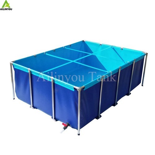 Wholesale High Quality Pvc Tank Fish Farming Fishing Plastic Water Tanks Large Fish Tank