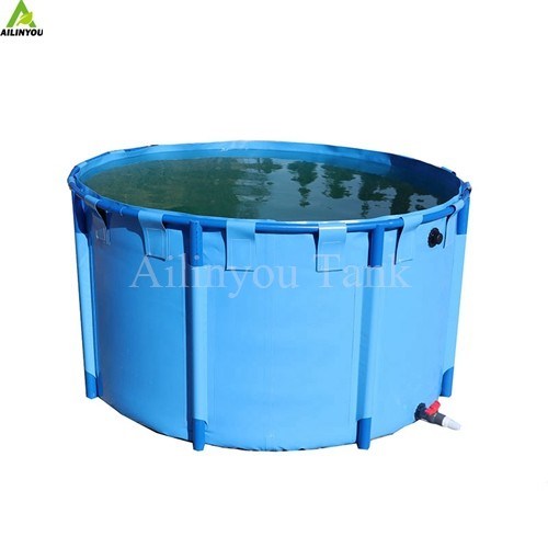 Best Quality Collapsible fish pond Pvc Koi Fish Farming Tanks for fish farming