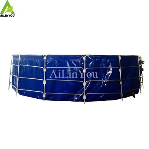 Factory Direct Sale Collapsible Fish Pond Bracket Outdoor Fish Pond Tanks