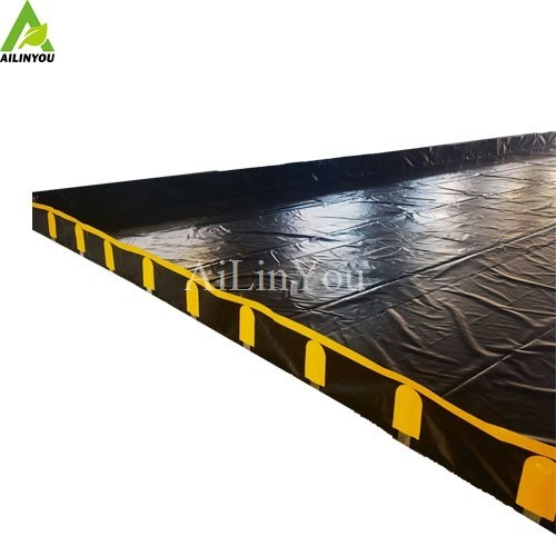 Factory Custom Pvc Solid Boom Oil Containment Boom Oil Spill Containment Barrier Berm