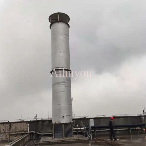 China Manufacturer Customized Biogas Torch  Enclosed Type Biogas Flare