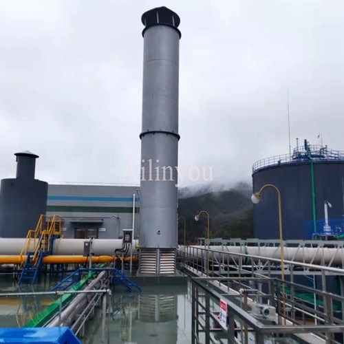 Manufacturer Custom-made Biogas Buring Torch  Hot sale Biogas Burning Flare Torch for Landfill Environmental protection