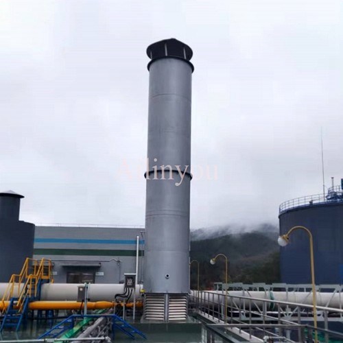 China Biogas Gas Torch Flare  for Alcohol Plant Biogas Digester Project