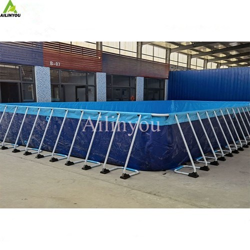 High Quality Mobile Swimming Pool Prefabricated Metal Frame Swimming pool