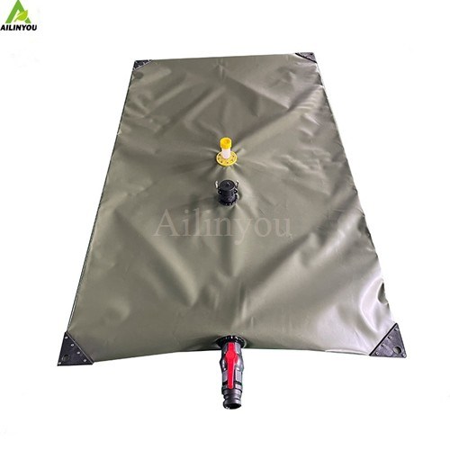 High Leakage Protection Flexible Water storage tank 1000L Inlet And Outlet Accessories