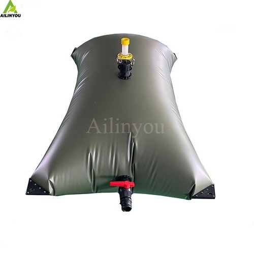 Ailinyou Supply Collapsible PVC and Food Grade TPU Water Bladder Drinking Bag 1000 Literts