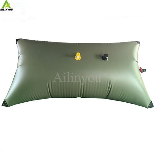 Ailinyou Flexible Food Grade TPU Drinking Water Bladder Tank 500 Liters TPU Tank