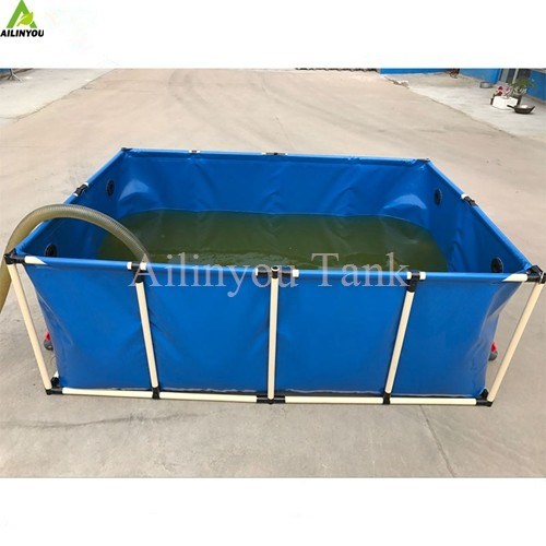 Aquaculture/ Farming Flexible PVC Plastic Rain Water Storage Harvesting Tank Irrigating
