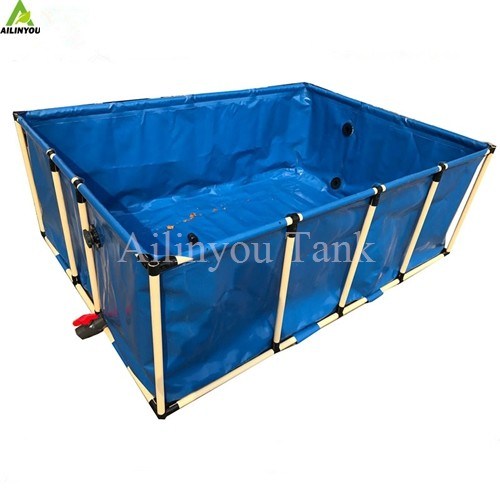 Factory Wholesale Recirculating Aquaculture System Fish Farming Tank For Indoor And Outdoor Fish Farm