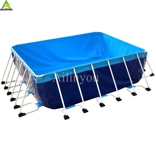 Blue Folding Swimming Pool for Shrimp Farming and Water Storage