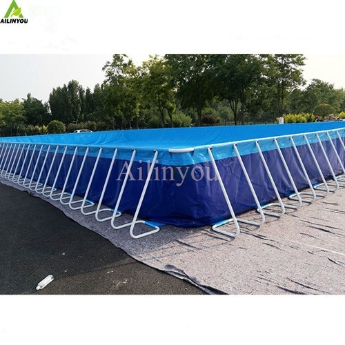Blue Folding Swimming Pool for Shrimp Farming and Water Storage