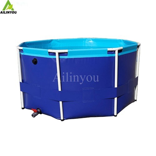 Factory Wholesale Recirculating Aquaculture System Fish Farming Tank For Indoor And Outdoor Fish Farm