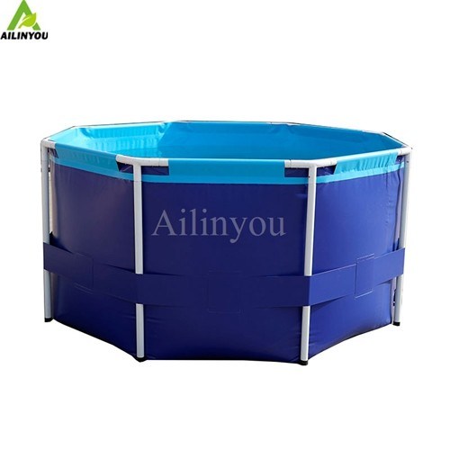 Factory Wholesale Recirculating Aquaculture System Fish Farming Tank For Indoor And Outdoor Fish Farm