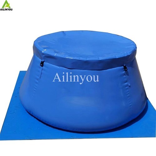 100% Waterproof flexible Pond with upper flotatiom self-Supporting firefighting water storage tank