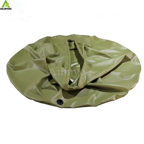 Ailinyou Flexible Pond 1.5mm PVC Self-supporting high-resistance foam collar water  Pool for water treatment