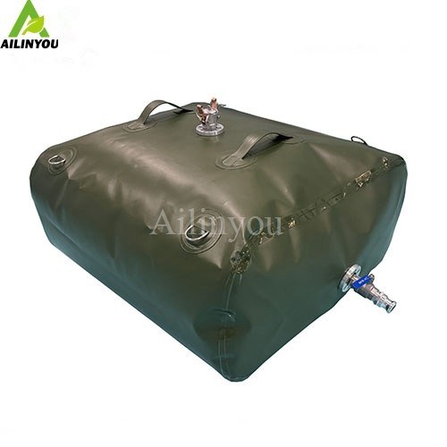 Ailinyou Customized Foldable TPU Fuel Storage Bag Flexible Diesel Gasoline Oil Fuel Storage Tank for Fuel Storage