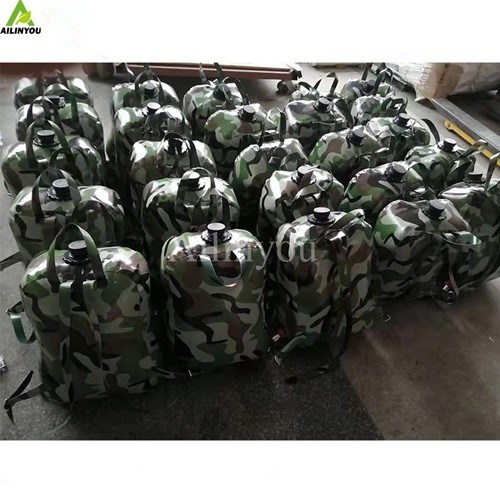 Ailinyou Foldable Individual Backpack Water Bag  Portable Drinking Water Bag for outdoor camping and mountaineering