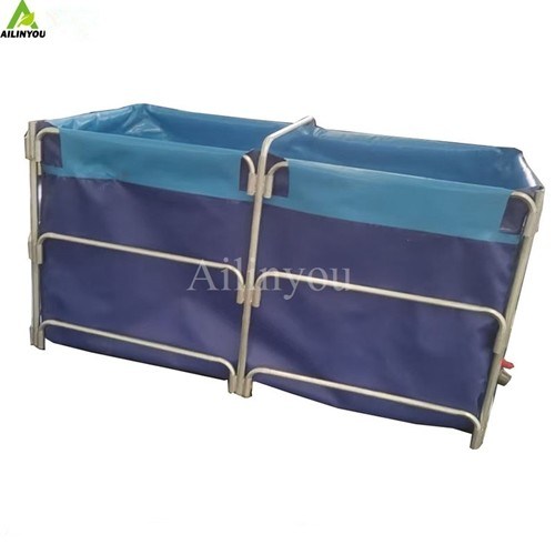 Upgrade Saltwater Farming Plastic Fish Tank RAS Farming Salmon Shrimp PP Round Pond for Aquaculture