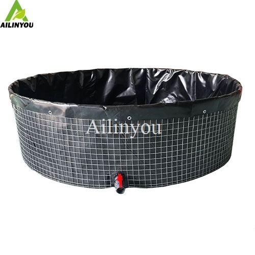 Heavy Duty Collapsible Stand Fish Pond Outdoor Foldable Frame Fish Breeding Tank