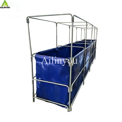 High Capacity PVC Fish Farming System Aquaculture Tank for Tilapia Shrimp or Carp Fish Farm Equipment for Agriculture
