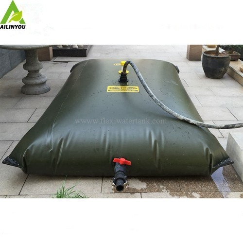 Flexible 1000~50000 Liters inflatable PVC water tank used for irrigation system
