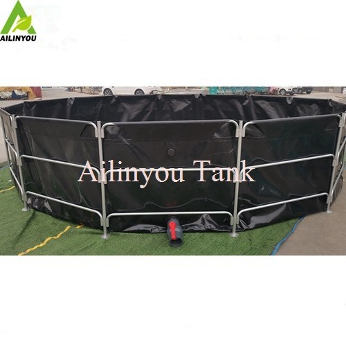 High quality 200 liters to 100,000litres wire mesh tank  aquaculture tanks