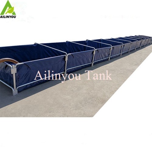 Factory Looking for Partners Custom Durable Foldable Round Tarpaulin Biofloc Fish Tanks of Aquaculture Farm Fish Pond