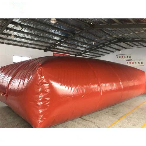 5m3 durable PVC membrane rectangular biogas plant biogas storage bag