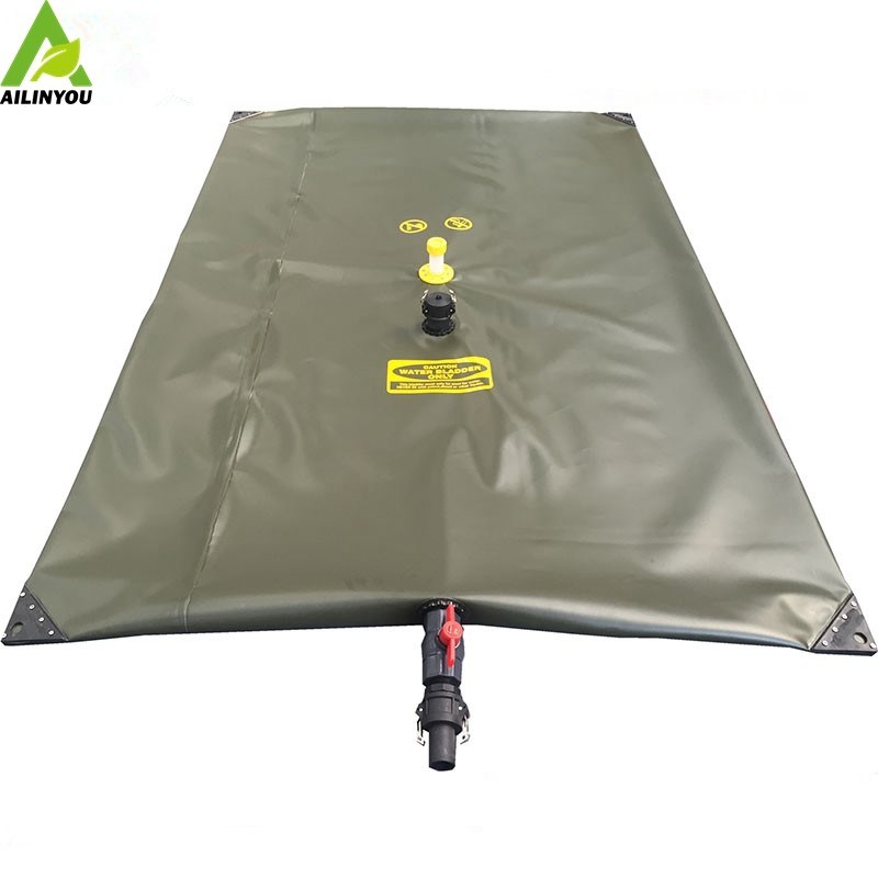 water treatment plant portable pillow folding water tank for outdoor camping