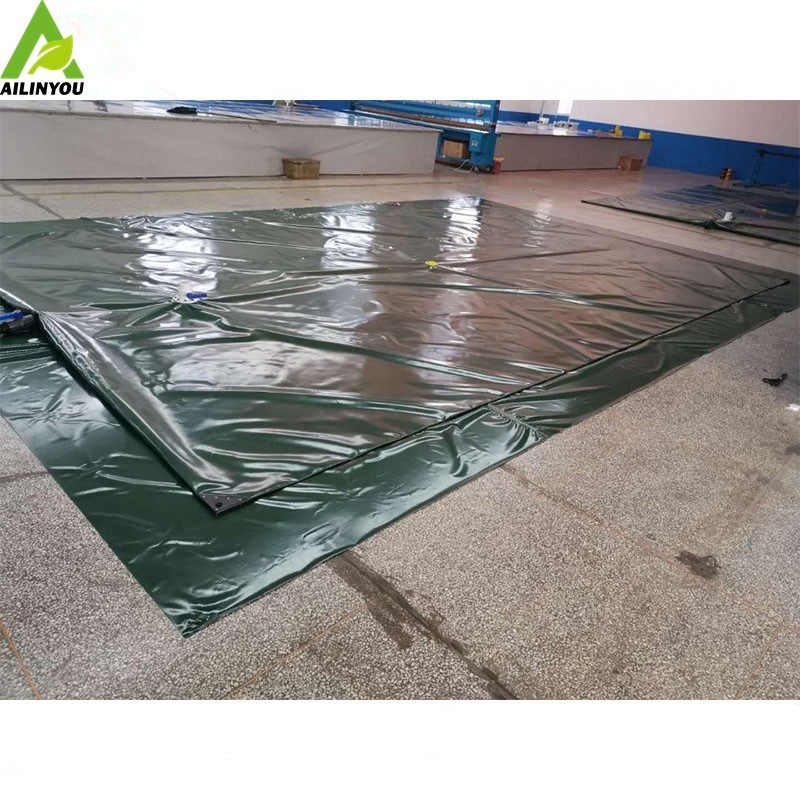Flexible 1000~50000 Liters inflatable PVC water tank used for irrigation system