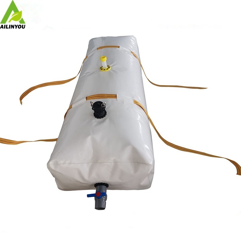 Large rectangle flexible foldable PVC/TPU tarpaulin fabric water storage bladders tank