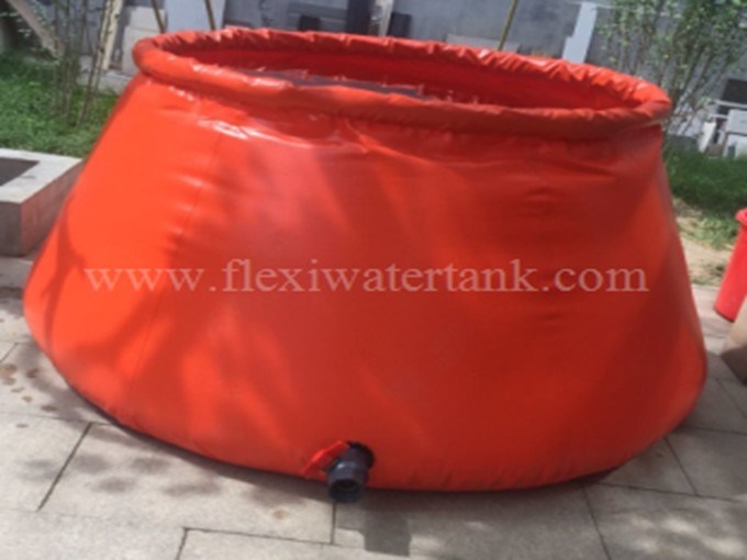 Ailinyou  Hot Sale UV-resistant Flexible 1500 Liter Onion Shape Open Top Water Tank for water treatment