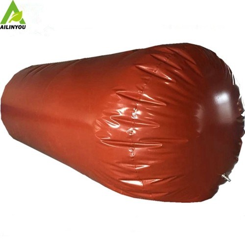 Ailinyou hot sale 5Flexible 500m3 Biogas storage bag