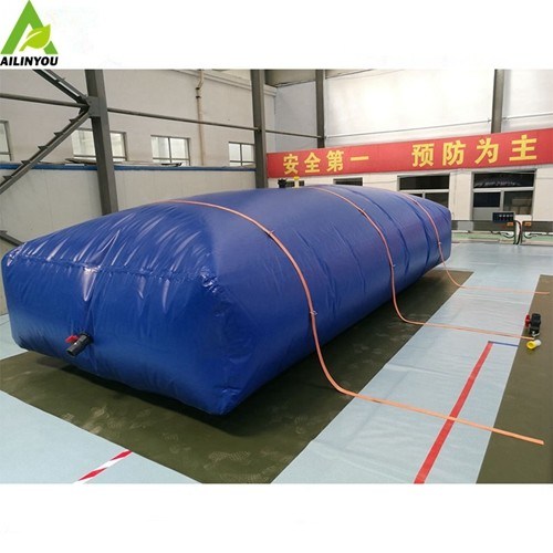 Collapsible 20000 Liter Framland Irrigation Movable  PVC Tarpaulin Water Bladder