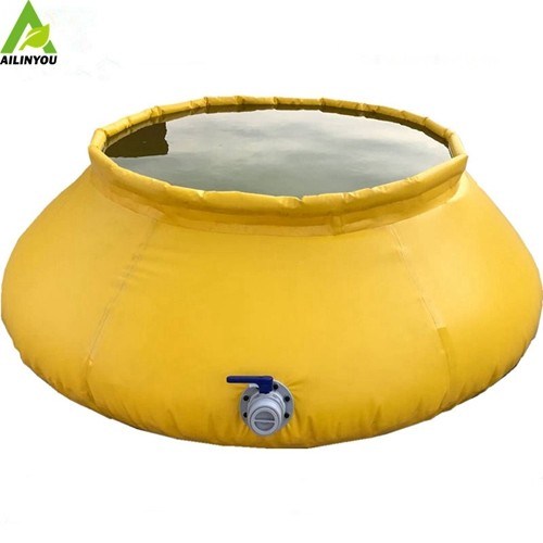 Ailinyou  Factory Hot Sale Collapsible PVC Water Cans for watering & irrigation 0.1m3~1000m3