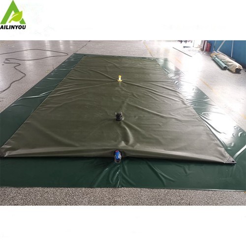 Foldable  Solar Water Bladder  Soft PVC/TPU Storage Bladder Tank  1000 Liter