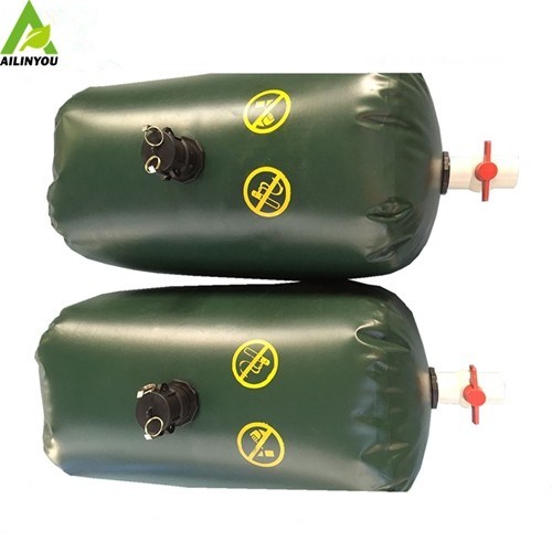Flexible and portable plastic water tank 200 liter