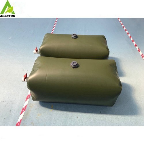 Flexible and portable plastic water tank 200 liter