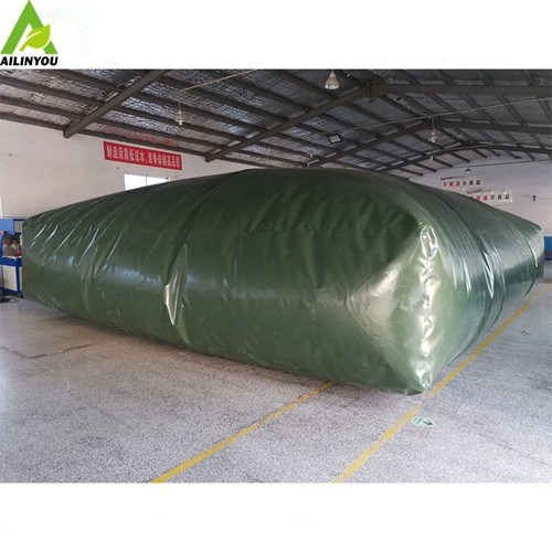Flexible 100000Liter PVC Tarpaulin Fabric Water Storage Bladders Tank for Agricultural irrigation