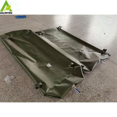 Portable and folded  Fuel storage bladder for Pass oil filtering test Transformer oil filtering bladder